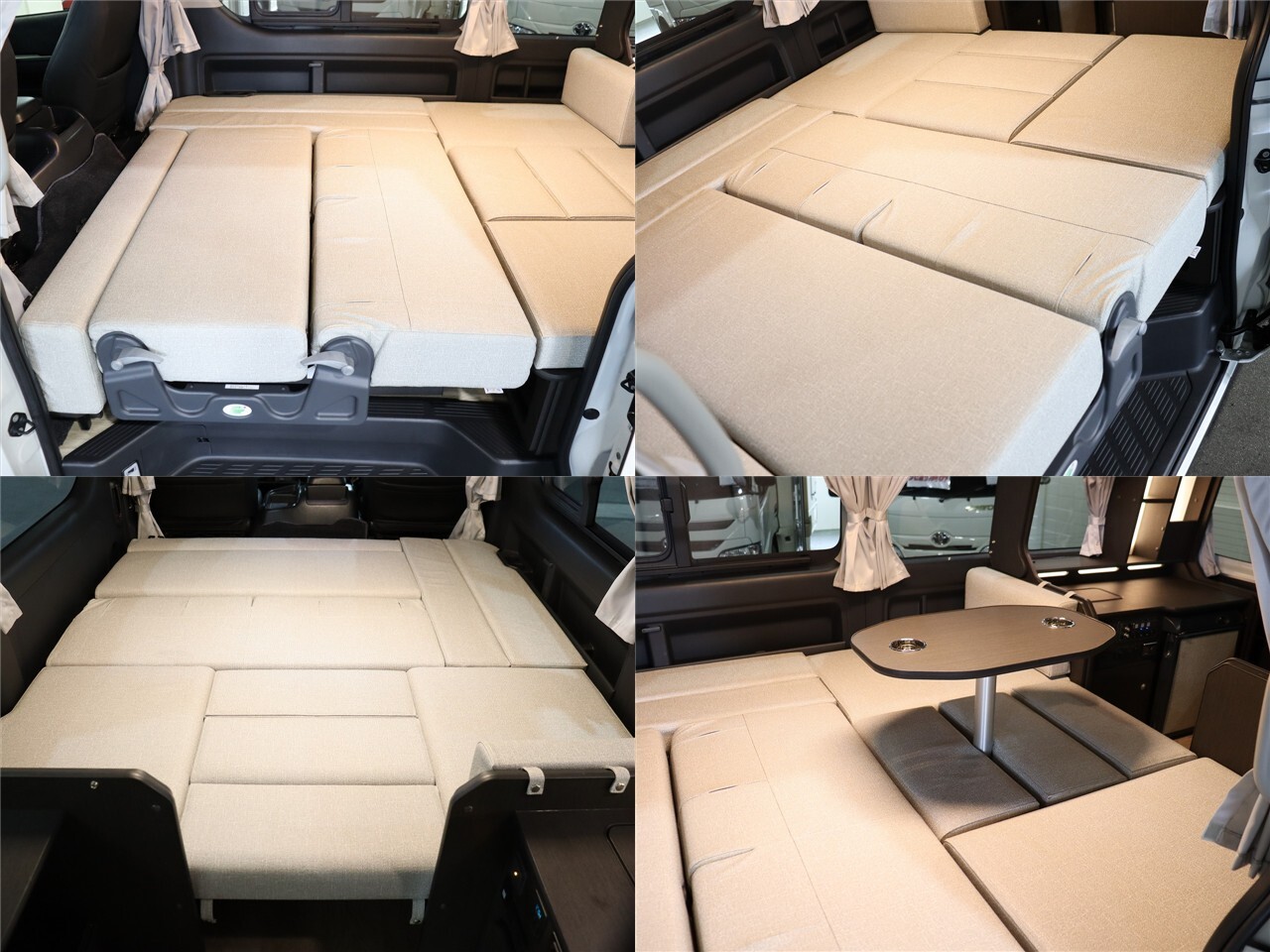 キャンピングカー バンコン ﾊｲｴｰｽ FOCS DS-F 4WD　FF　DC冷蔵庫