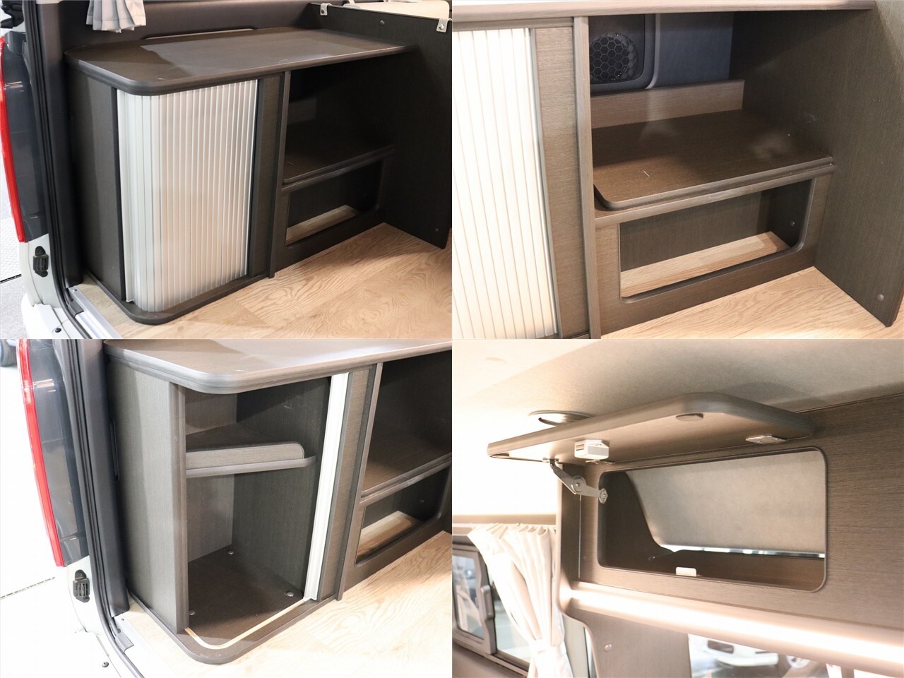 キャンピングカー バンコン ﾊｲｴｰｽ FOCS DS-F 4WD　FF　DC冷蔵庫