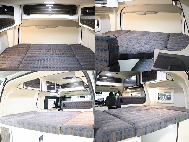 キャンピングカー バンコン ﾊｲｴｰｽ ｷｬﾝﾊﾟｰｱｼｽﾄ ﾎﾛｳ 4WD　FF