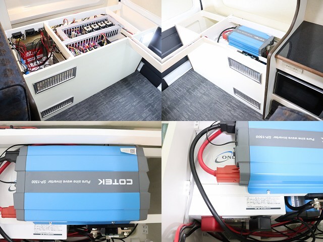 キャンピングカー バンコン ﾊｲｴｰｽ ｷｬﾝﾊﾟｰｱｼｽﾄ ﾎﾛｳ 4WD　FF