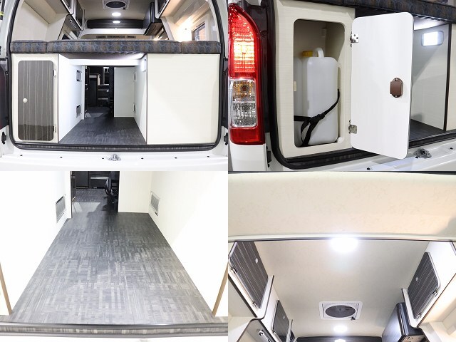 キャンピングカー バンコン ﾊｲｴｰｽ ｷｬﾝﾊﾟｰｱｼｽﾄ ﾎﾛｳ 4WD　FF