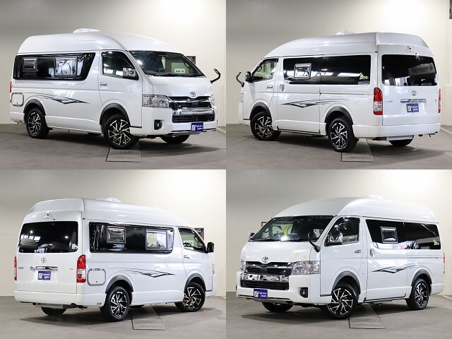 キャンピングカー バンコン ﾊｲｴｰｽ ｷｬﾝﾊﾟｰｱｼｽﾄ ﾎﾛｳ 4WD　FF