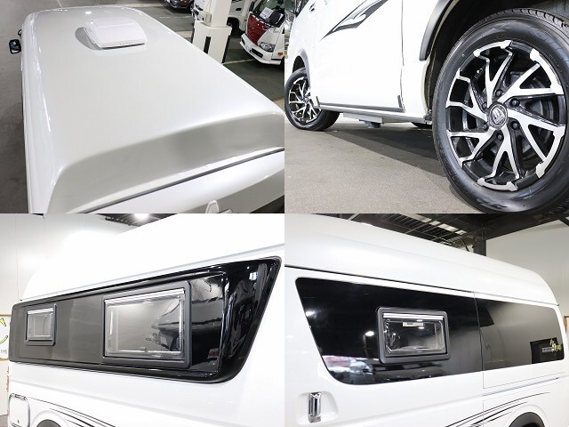 キャンピングカー バンコン ﾊｲｴｰｽ ｷｬﾝﾊﾟｰｱｼｽﾄ ﾎﾛｳ 4WD　FF