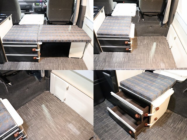 キャンピングカー バンコン ﾊｲｴｰｽ ｷｬﾝﾊﾟｰｱｼｽﾄ ﾎﾛｳ 4WD　FF