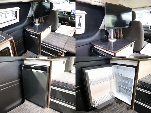 キャンピングカー バンコン ﾊｲｴｰｽ ｷｬﾝﾊﾟｰｱｼｽﾄ ﾎﾛｳ 4WD　FF