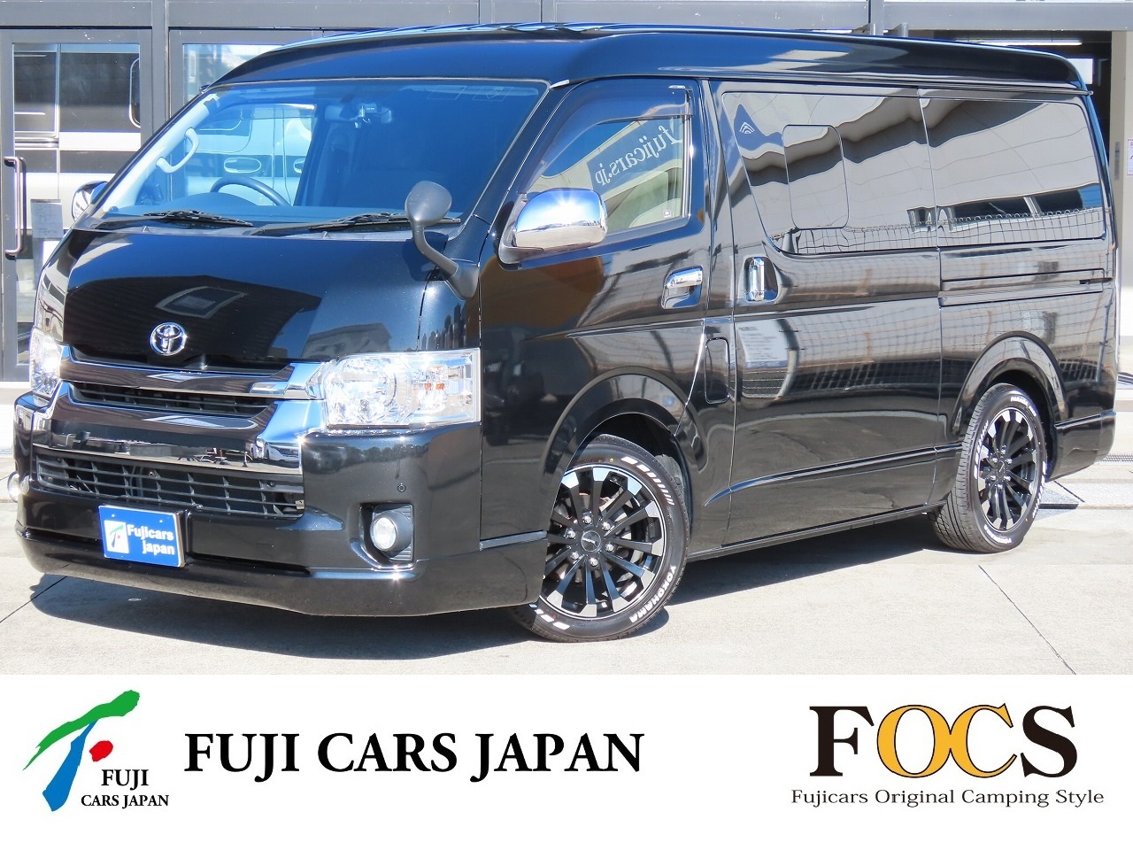 キャンピングカー バンコン ハイエース　FOCS DSプレミアム