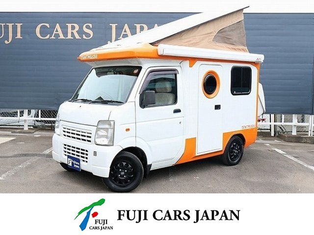 キャンピングカー 軽キャンパー キャリイ バンショップミカミ テントむし 4WD