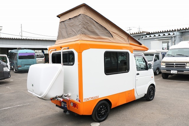 キャンピングカー 軽キャンパー ｷｬﾘｲ ﾊﾞﾝｼｮｯﾌﾟﾐｶﾐ ﾃﾝﾄむし 4WD