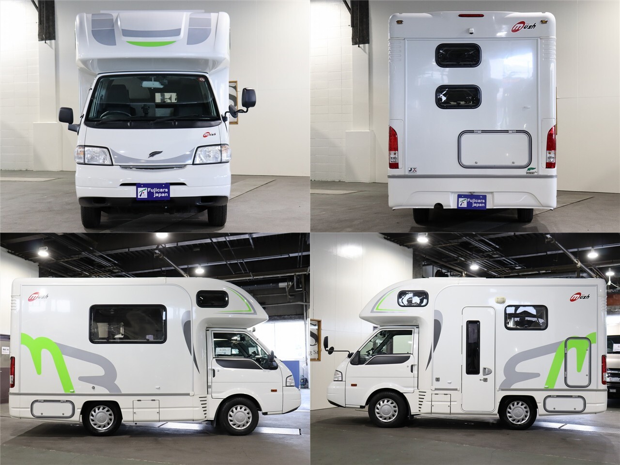 キャンピングカー キャブコン ﾎﾞﾝｺﾞ ﾅｯﾂRV ﾏｯｼｭW 4WD　FFﾋｰﾀｰ