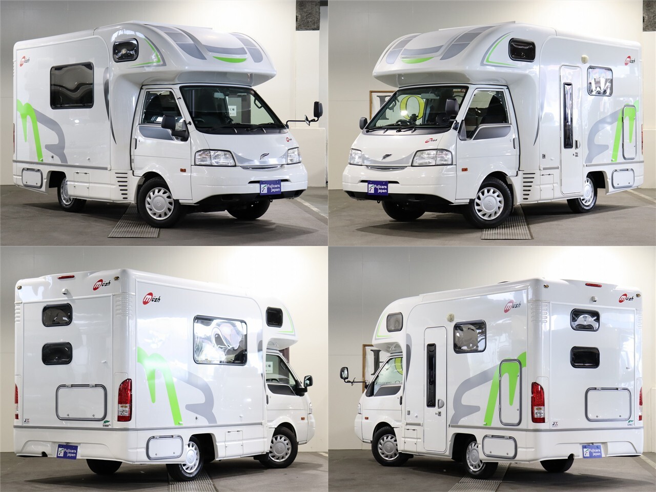 キャンピングカー キャブコン ﾎﾞﾝｺﾞ ﾅｯﾂRV ﾏｯｼｭW 4WD　FFﾋｰﾀｰ