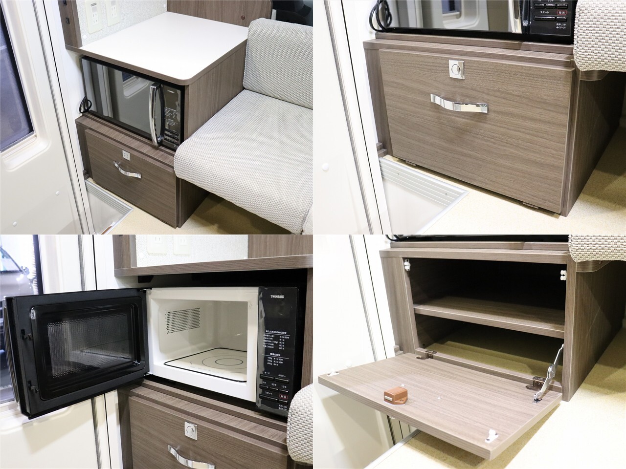 キャンピングカー キャブコン ﾎﾞﾝｺﾞ ﾅｯﾂRV ﾏｯｼｭW 4WD　FFﾋｰﾀｰ