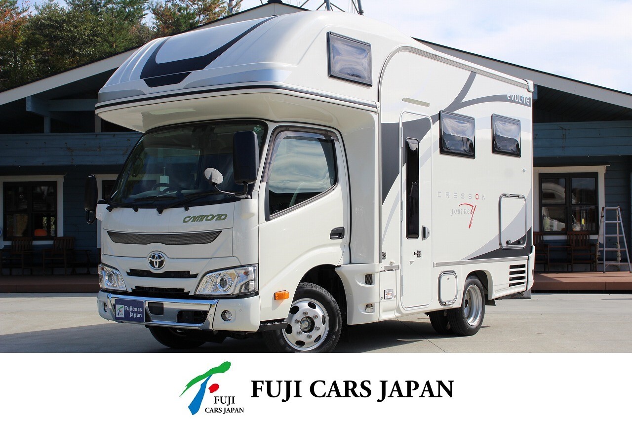キャンピングカー キャブコン カムロード ナッツRV クレソンジャーニーRエボライト