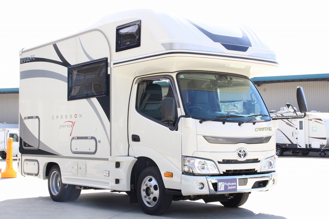 キャンピングカー キャブコン ｶﾑﾛｰﾄﾞ ﾅｯﾂRV ｸﾚｿﾝｼﾞｬｰﾆｰRｴﾎﾞﾗｲﾄ