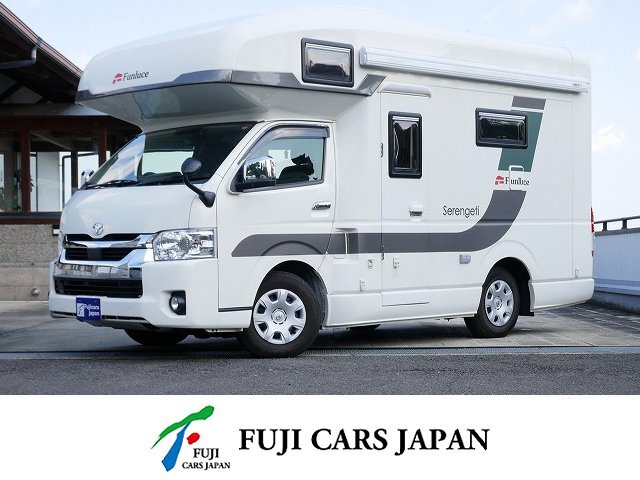 キャンピングカー キャブコン ハイエース ファンルーチェセレンゲティ 家庭用AC 4WD