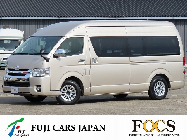 キャンピングカー バンコン ハイエース FOCS シエスタ　