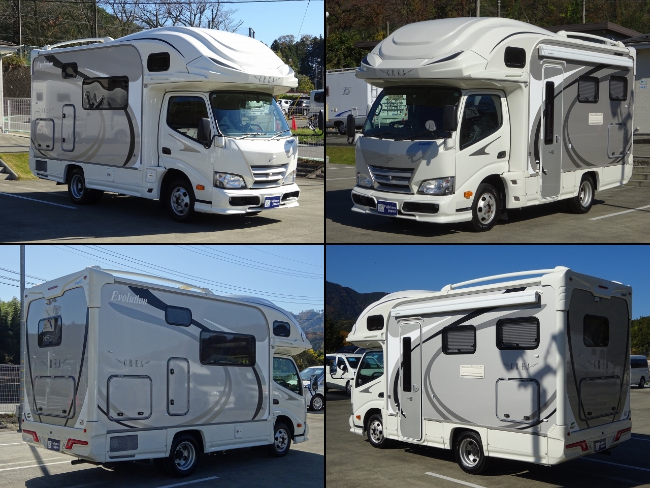 キャンピングカー キャブコン ｶﾑﾛｰﾄﾞ ﾅｯﾂRV ｸﾚｱ5.3X　家庭用ｴｱｺﾝ