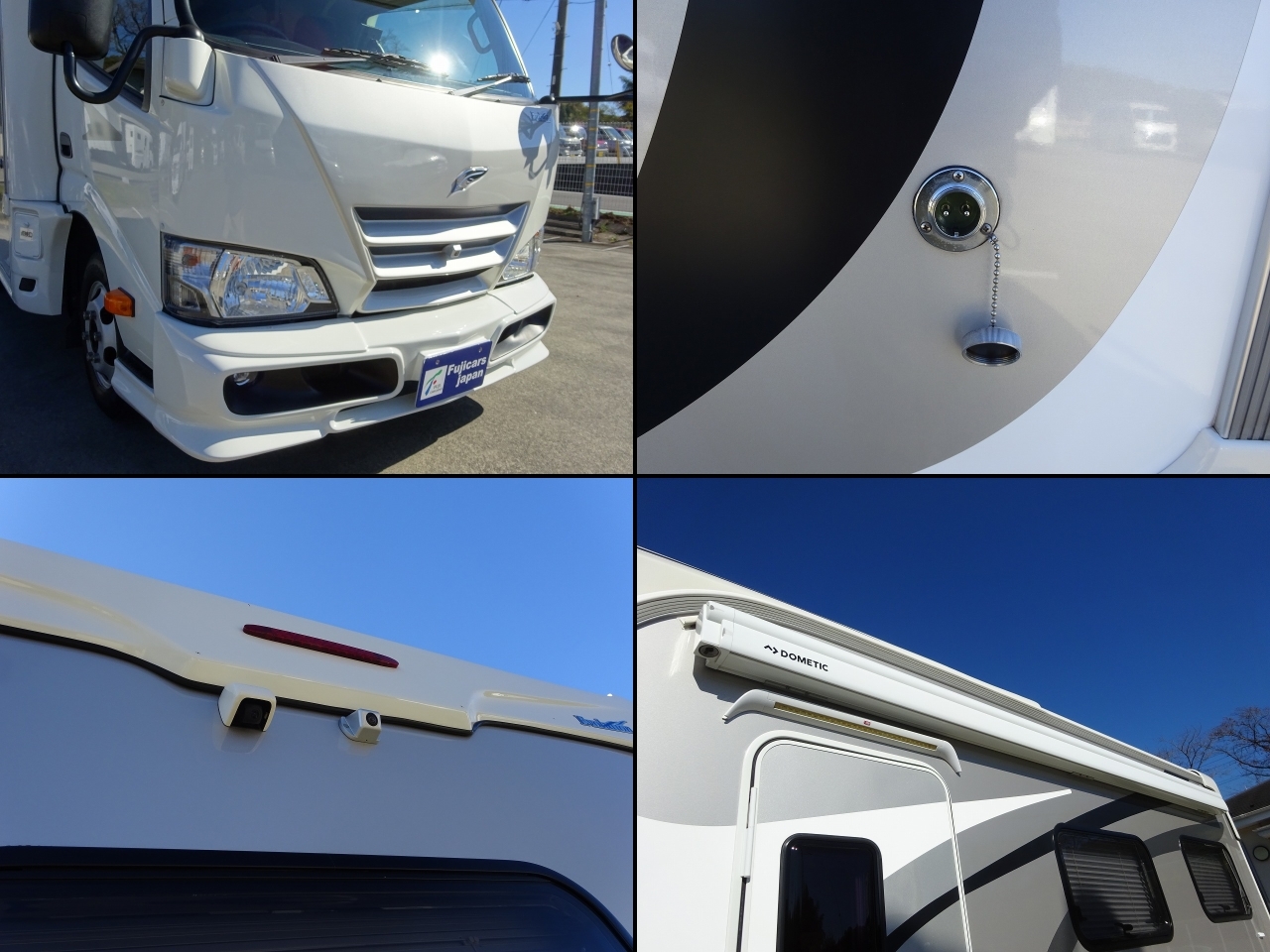 キャンピングカー キャブコン ｶﾑﾛｰﾄﾞ ﾅｯﾂRV ｸﾚｱ5.3X　家庭用ｴｱｺﾝ