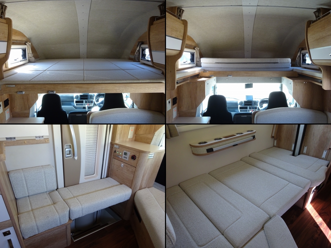 キャンピングカー キャブコン ｶﾑﾛｰﾄﾞ ﾅｯﾂRV ｸﾚｱ5.3X　家庭用ｴｱｺﾝ