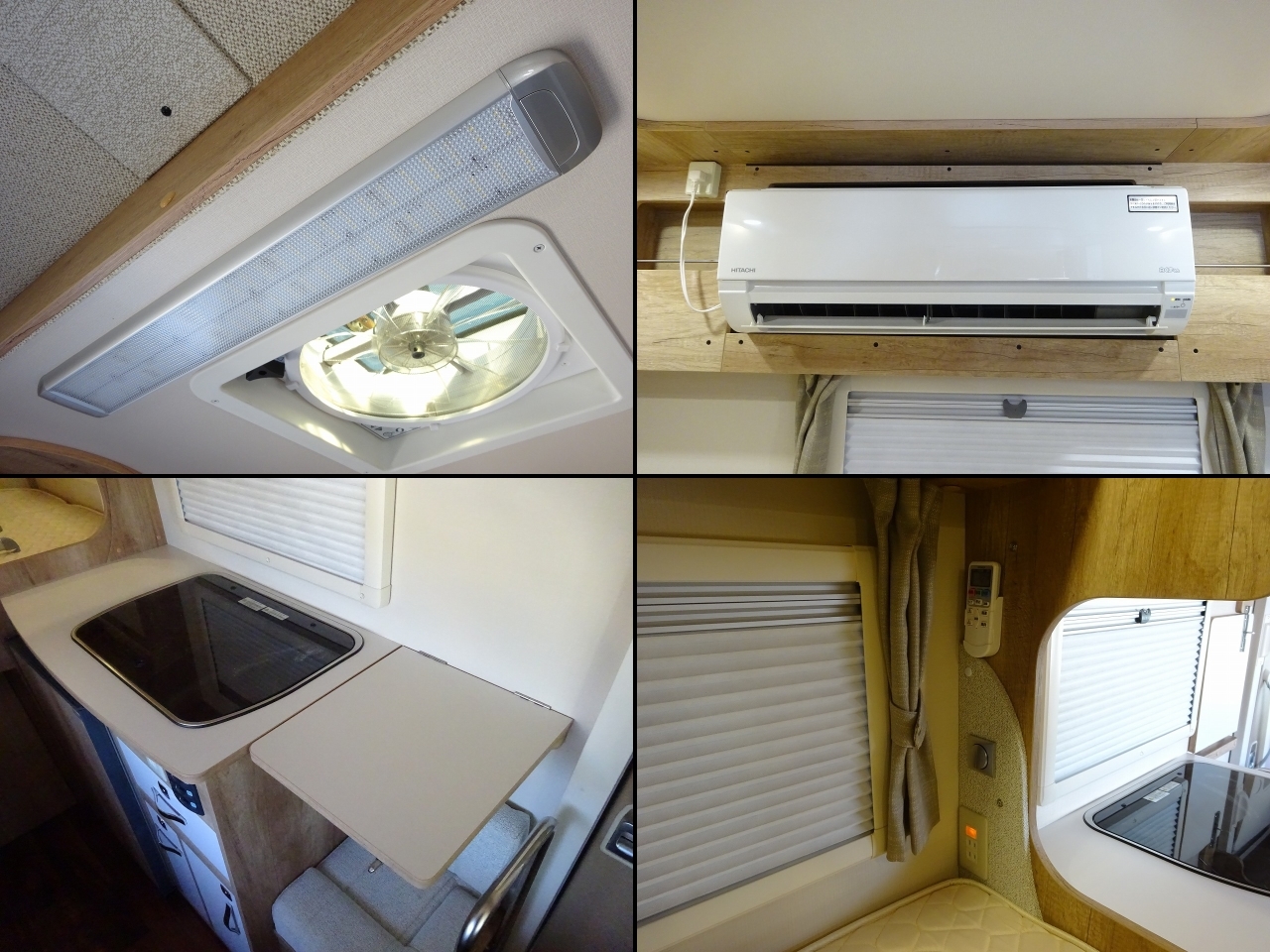 キャンピングカー キャブコン ｶﾑﾛｰﾄﾞ ﾅｯﾂRV ｸﾚｱ5.3X　家庭用ｴｱｺﾝ