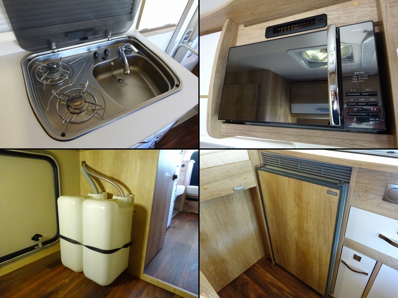 キャンピングカー キャブコン ｶﾑﾛｰﾄﾞ ﾅｯﾂRV ｸﾚｱ5.3X　家庭用ｴｱｺﾝ