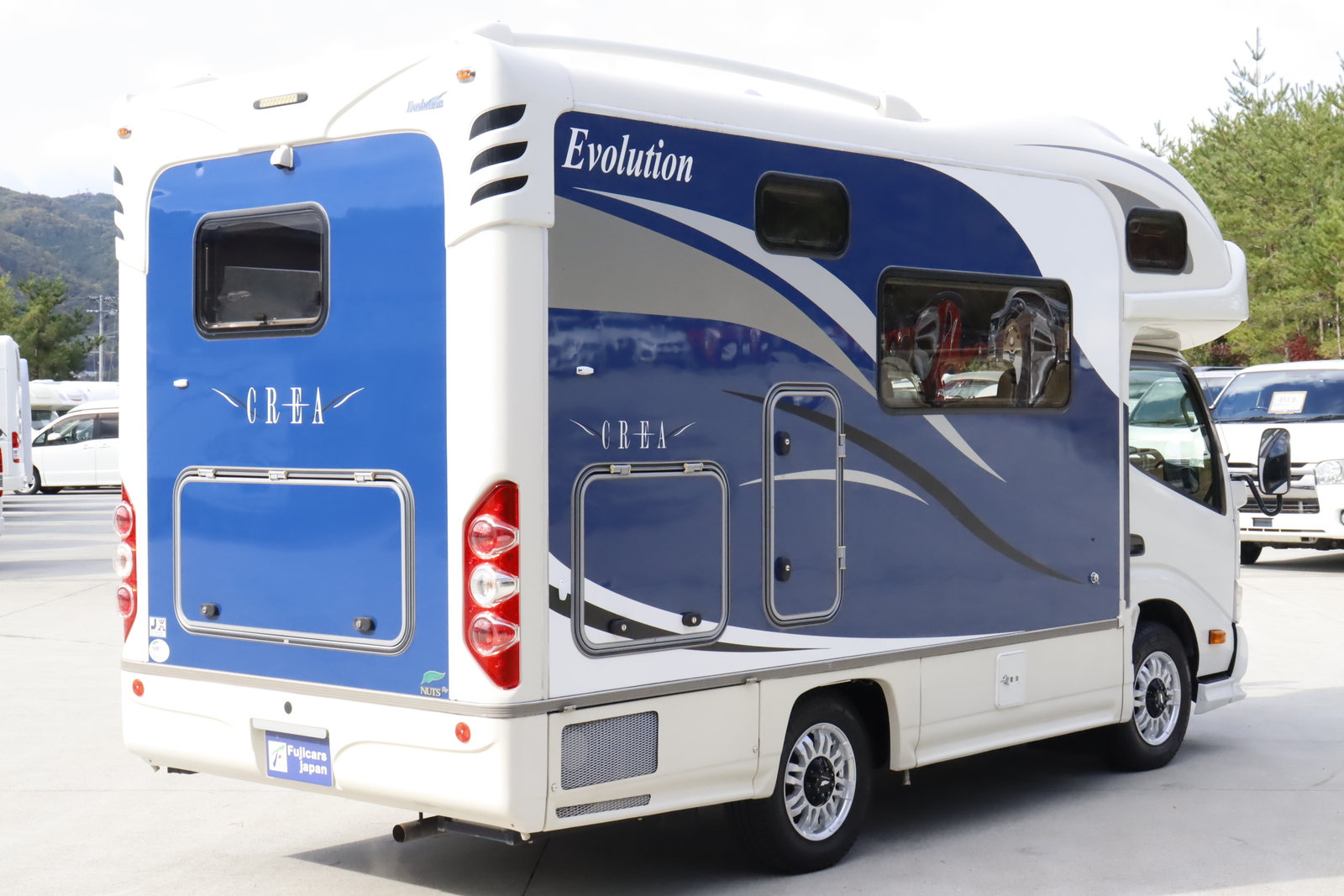 キャンピングカー キャブコン ｶﾑﾛｰﾄﾞ ﾅｯﾂRV ｸﾚｱ5.3Xｴﾎﾞﾘｭｰｼｮﾝ