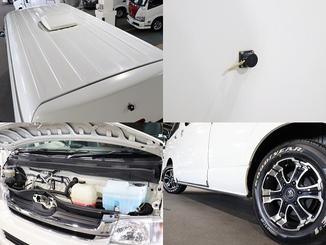 キャンピングカー バンコン ﾊｲｴｰｽ ﾉｰｽﾗｲﾌ 大地 4WD　FF　ｲﾝﾊﾞｰﾀｰ