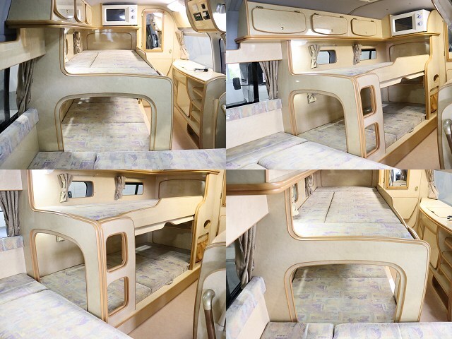 キャンピングカー バンコン ﾊｲｴｰｽ ﾉｰｽﾗｲﾌ 大地 4WD　FF　ｲﾝﾊﾞｰﾀｰ