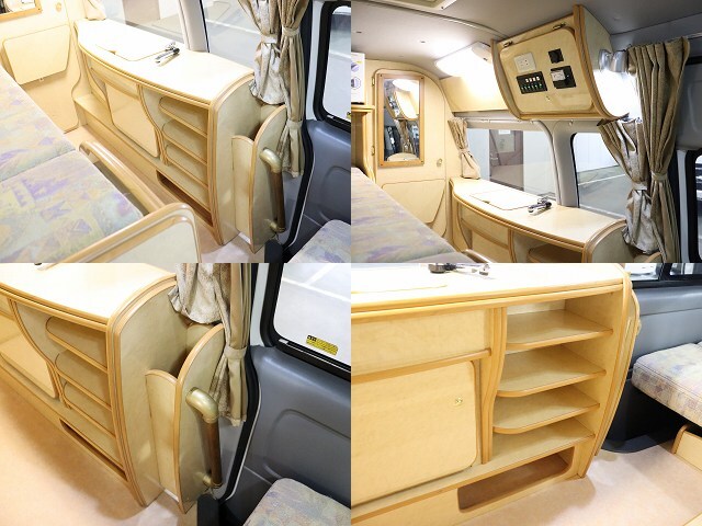 キャンピングカー バンコン ﾊｲｴｰｽ ﾉｰｽﾗｲﾌ 大地 4WD　FF　ｲﾝﾊﾞｰﾀｰ