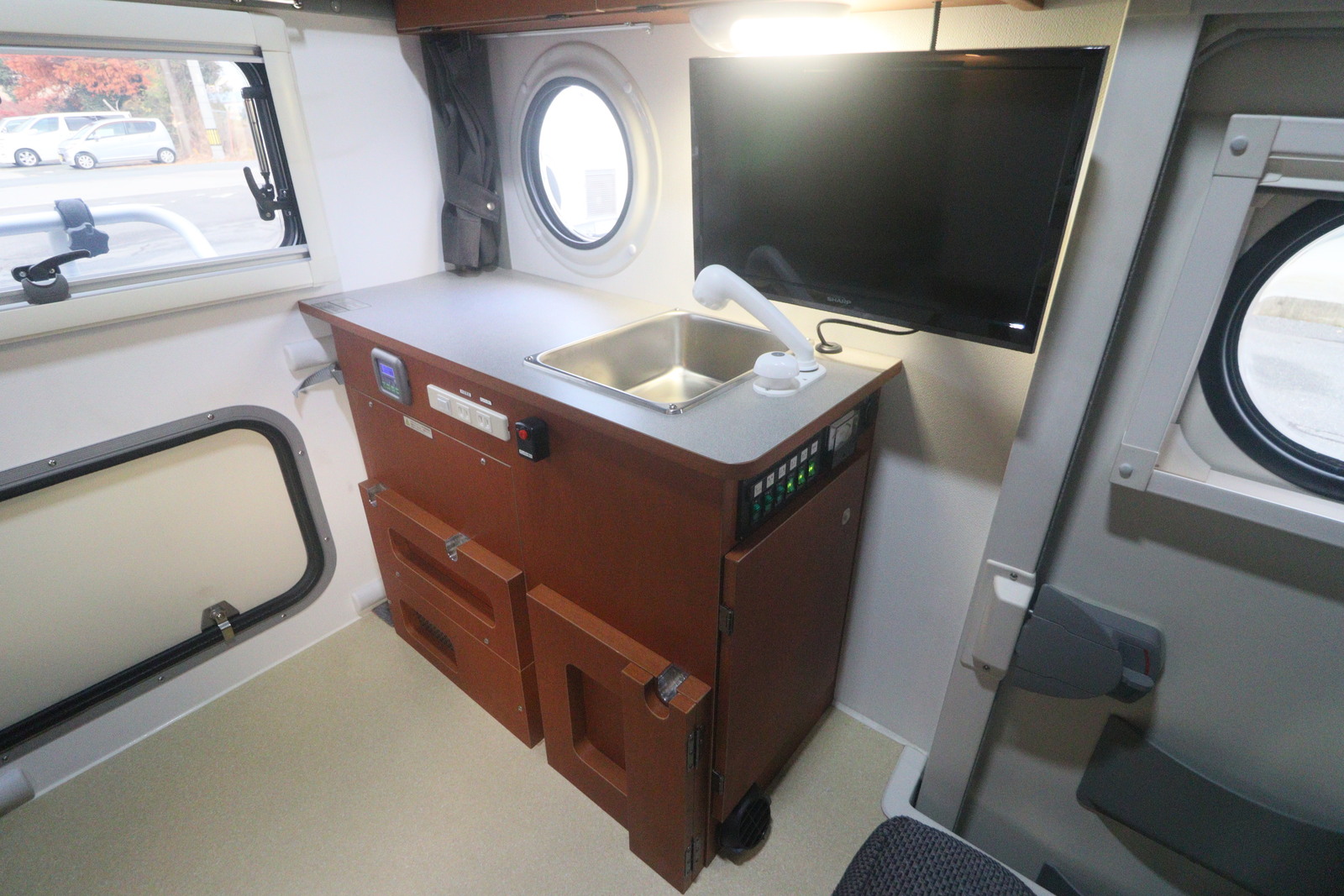 キャンピングカー 軽キャンパー ｷｬﾘｲ ｲﾝﾃﾞｨ727 ﾀｲﾌﾟS