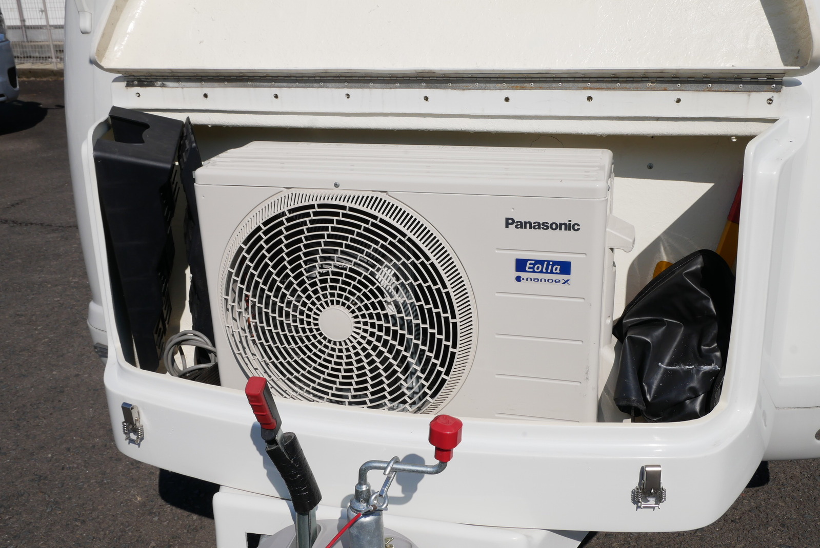 キャンピングカー トレーラー ﾀｺｽ ﾐﾐｰ310 家庭用ｴｱｺﾝ FFﾋｰﾀｰ