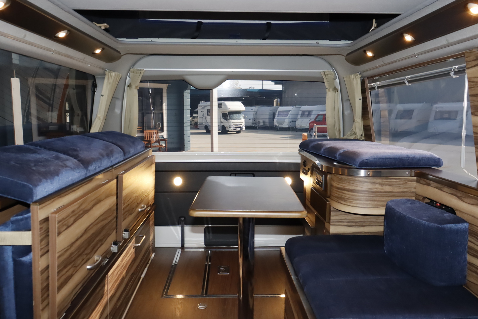 キャンピングカー バンコン ﾊｲｴｰｽ ｹｲﾜｰｸｽ ｸﾗｼｯｸﾊﾞﾝ FFﾋｰﾀｰ