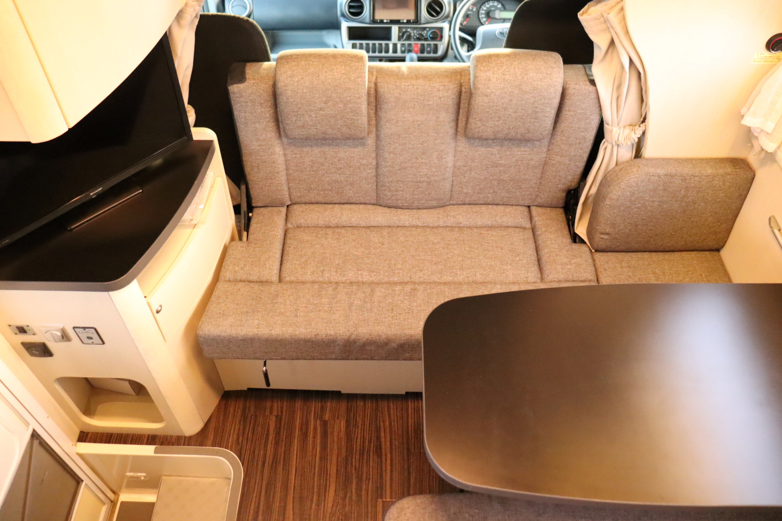 キャンピングカー キャブコン ｶﾑﾛｰﾄﾞ ﾊﾞﾝﾃｯｸｼﾞﾙﾉｰﾌﾞﾙ 家ｴｱｺﾝ4WD