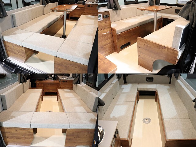 キャンピングカー バンコン ﾊｲｴｰｽ ﾓﾋﾞｰﾃﾞｨｯｸNH02 FFﾋｰﾀｰ 4WD