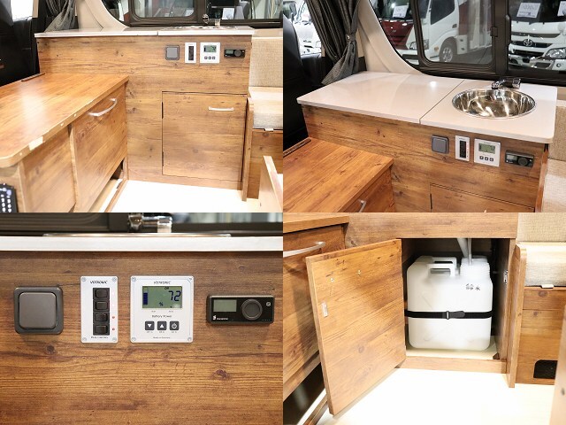 キャンピングカー バンコン ﾊｲｴｰｽ ﾓﾋﾞｰﾃﾞｨｯｸNH02 FFﾋｰﾀｰ 4WD