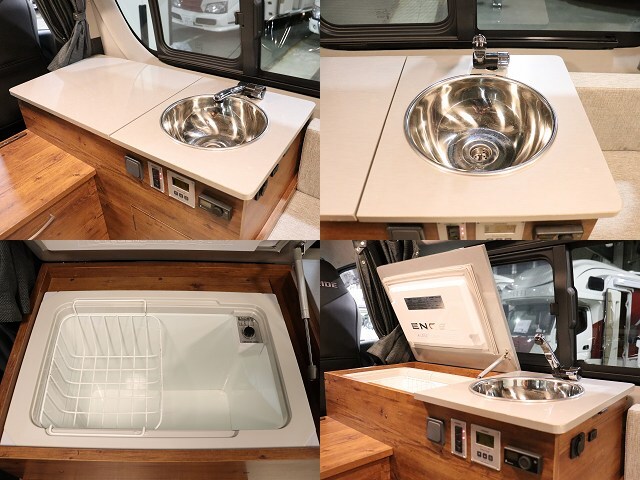 キャンピングカー バンコン ﾊｲｴｰｽ ﾓﾋﾞｰﾃﾞｨｯｸNH02 FFﾋｰﾀｰ 4WD