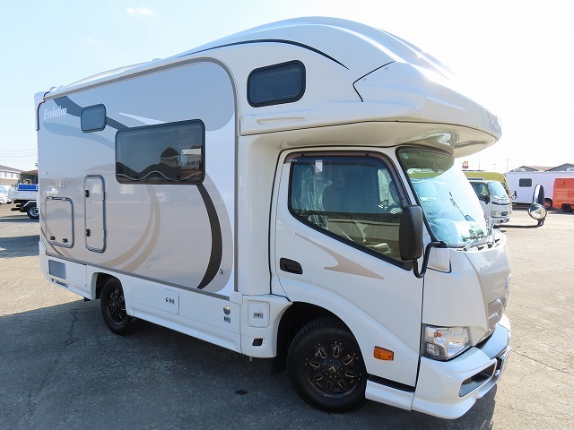 キャンピングカー キャブコン ｶﾑﾛｰﾄﾞ ﾅｯﾂRV ｸﾚｱ5.3Xｴﾎﾞﾘｭｰｼｮﾝ