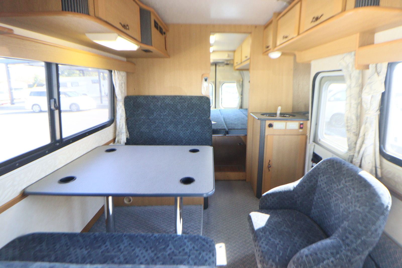 キャンピングカー キャブコン ｴﾙﾌ ﾖｺﾊﾏﾓｰﾀｰｾｰﾙｽ ﾚｯｸｽﾄﾗﾝｽﾀｰ