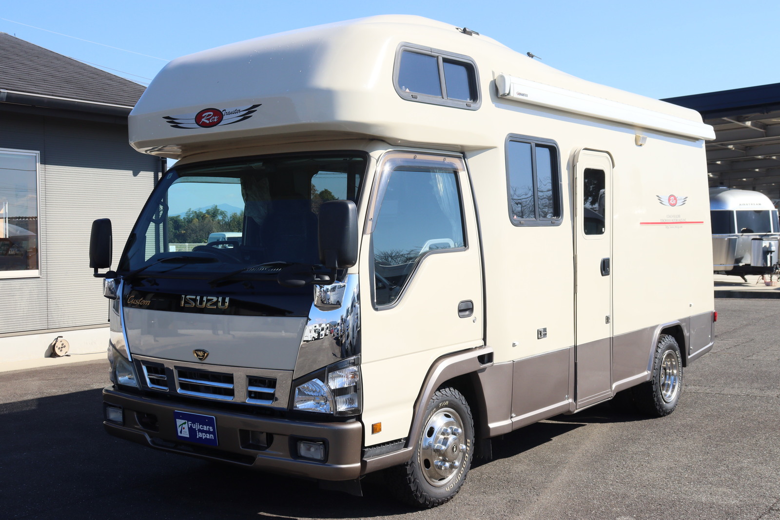 キャンピングカー キャブコン ｴﾙﾌ ﾖｺﾊﾏﾓｰﾀｰｾｰﾙｽ ﾚｯｸｽﾄﾗﾝｽﾀｰ