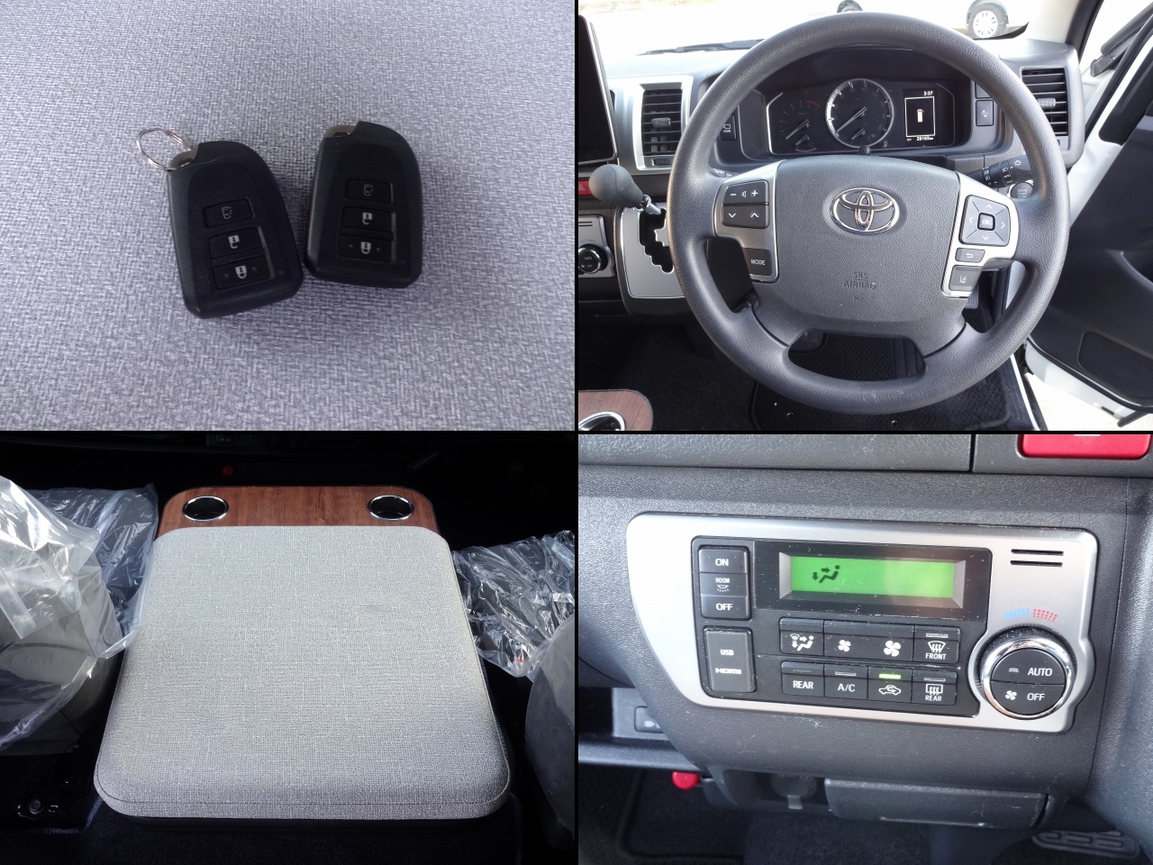 キャンピングカー バンコン ﾊｲｴｰｽ FOCS DS-F 4WD FFﾋｰﾀｰ