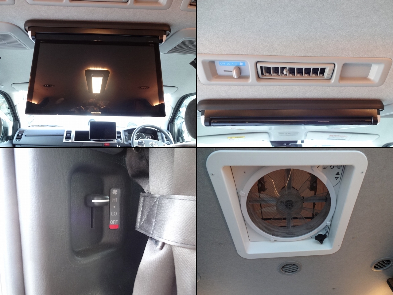 キャンピングカー バンコン ﾊｲｴｰｽ FOCS DS-F 4WD FFﾋｰﾀｰ