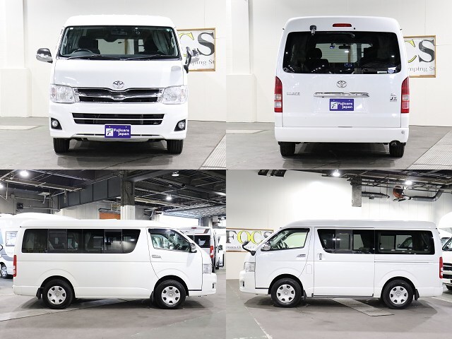 キャンピングカー バンコン ﾊｲｴｰｽ ﾊﾟｽﾜｺﾞﾝ 4WD　FF　ｲﾝﾊﾞｰﾀｰ