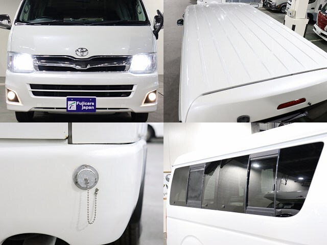 キャンピングカー バンコン ﾊｲｴｰｽ ﾊﾟｽﾜｺﾞﾝ 4WD　FF　ｲﾝﾊﾞｰﾀｰ