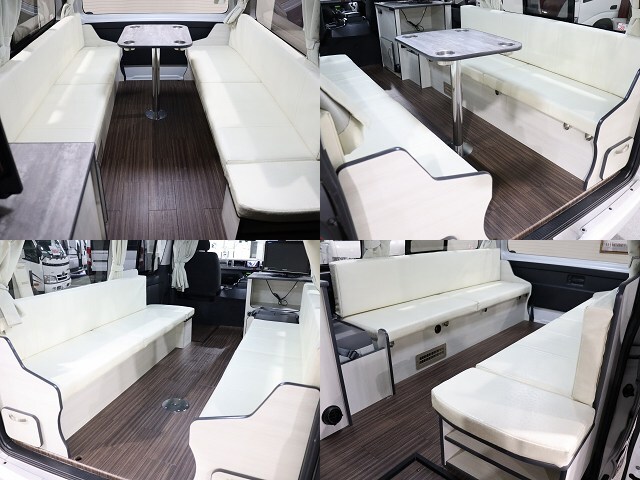 キャンピングカー バンコン ﾊｲｴｰｽ ﾊﾟｽﾜｺﾞﾝ 4WD　FF　ｲﾝﾊﾞｰﾀｰ