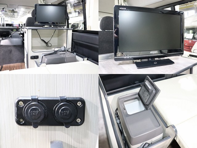 キャンピングカー バンコン ﾊｲｴｰｽ ﾊﾟｽﾜｺﾞﾝ 4WD　FF　ｲﾝﾊﾞｰﾀｰ