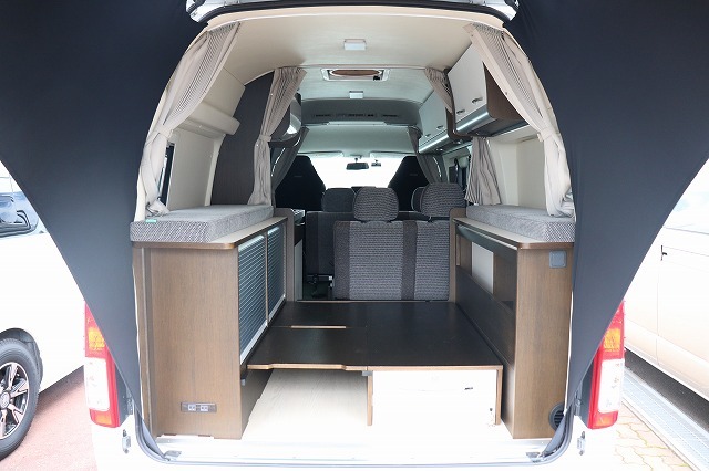 キャンピングカー バンコン ﾊｲｴｰｽ ﾄｲﾌｧｸﾄﾘｰﾊﾞｰﾃﾞﾝｸﾞﾗﾝﾃﾞ 4WD