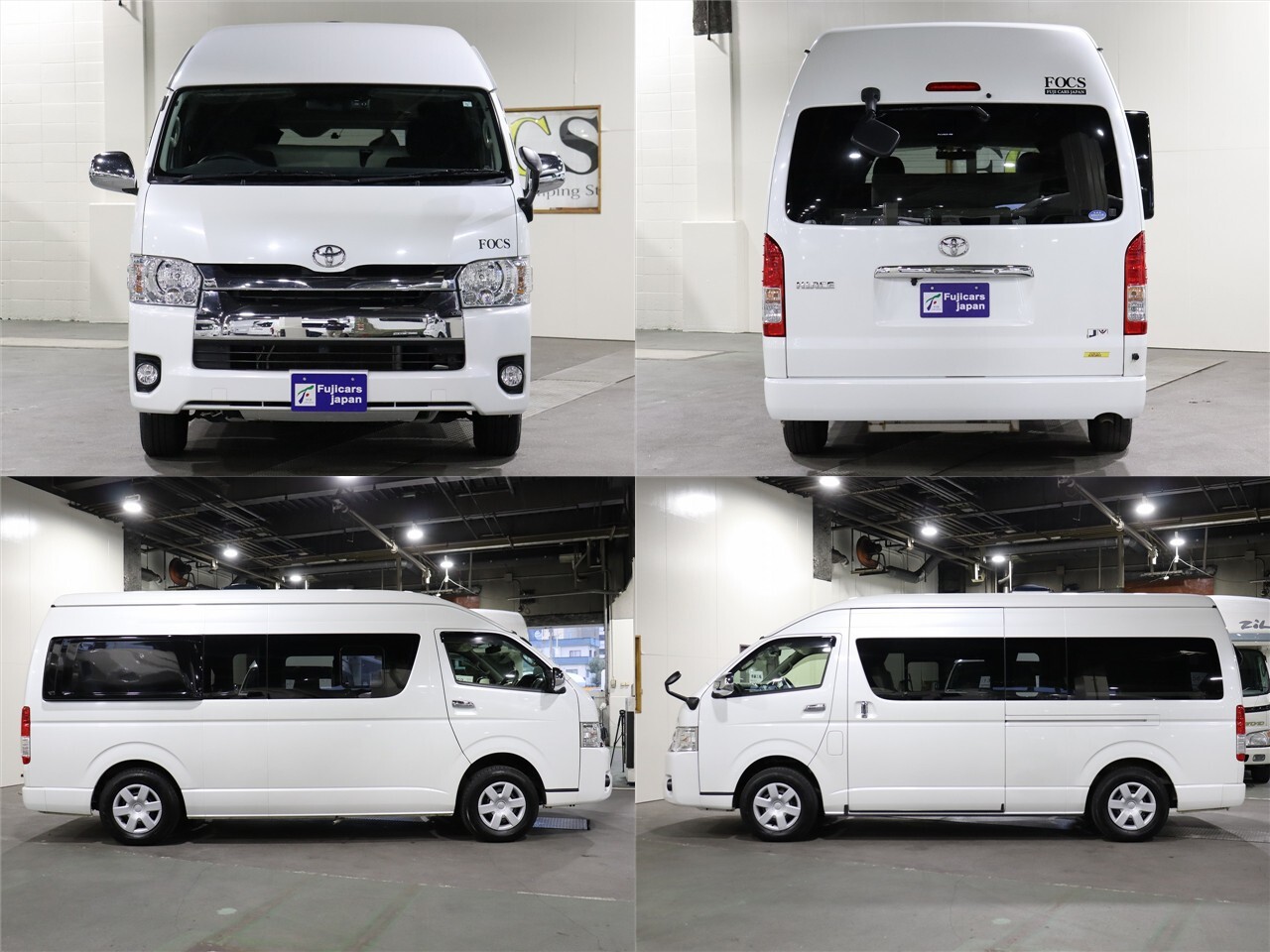 キャンピングカー バンコン ﾊｲｴｰｽ　FOCS ﾃﾞｨﾊﾟｰﾁｬｰ　ﾘﾁｳﾑ　ｴｱｺﾝ