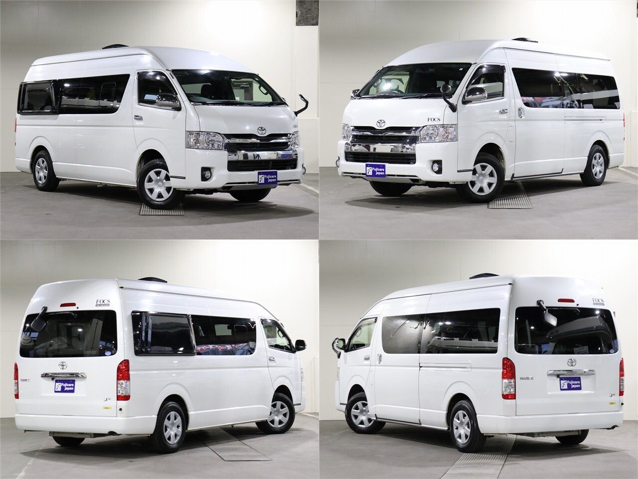 キャンピングカー バンコン ﾊｲｴｰｽ　FOCS ﾃﾞｨﾊﾟｰﾁｬｰ　ﾘﾁｳﾑ　ｴｱｺﾝ