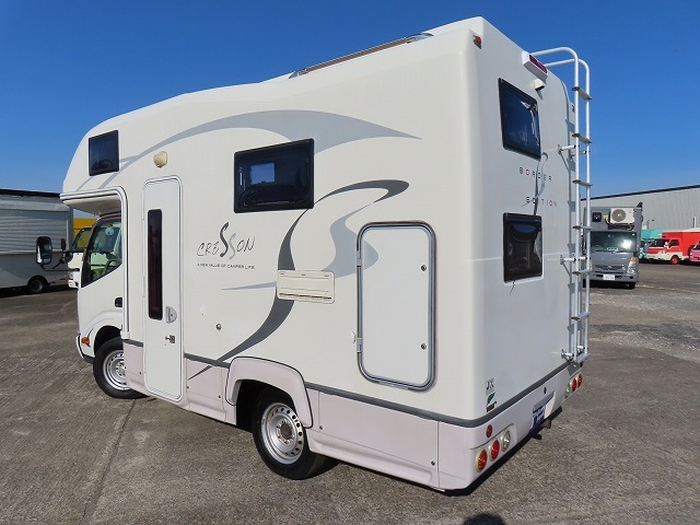 キャンピングカー キャブコン ｶﾑﾛｰﾄﾞﾅｯﾂRVｸﾚｿﾝﾎﾞｰﾀﾞｰED FFﾋｰﾀｰ