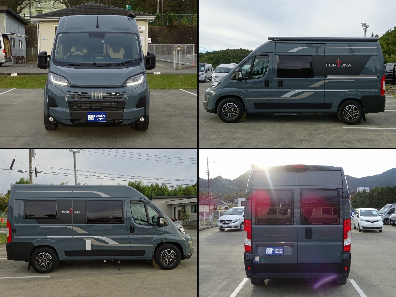 キャンピングカー バンコン ﾃﾞｭｶﾄ ﾅｯﾂRV ﾌｫﾙﾄﾅ ﾀｲﾌﾟM　ｴﾎﾞﾗｲﾄ