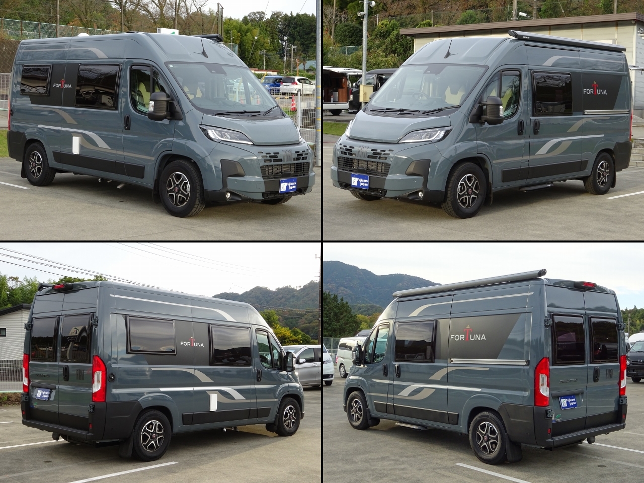 キャンピングカー バンコン ﾃﾞｭｶﾄ ﾅｯﾂRV ﾌｫﾙﾄﾅ ﾀｲﾌﾟM　ｴﾎﾞﾗｲﾄ